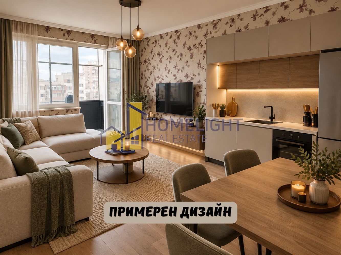 Двустаен апартамент в кв. Люлин 5
