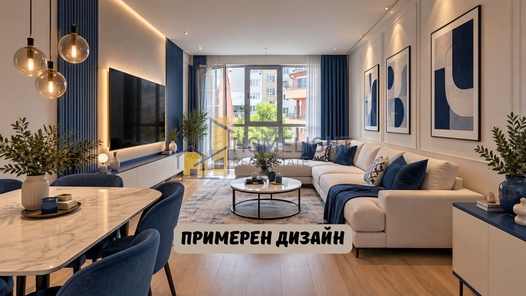 Двустаен апартамент в кв. Люлин 9
