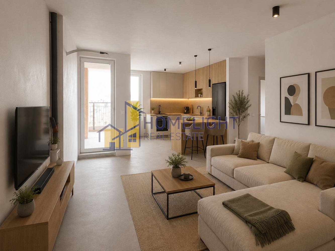 After virtual staging