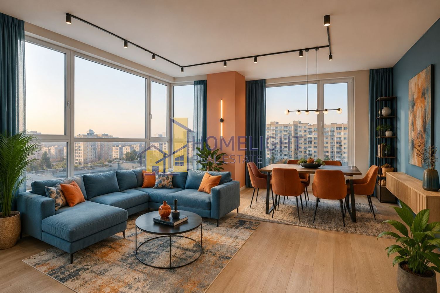 After virtual staging