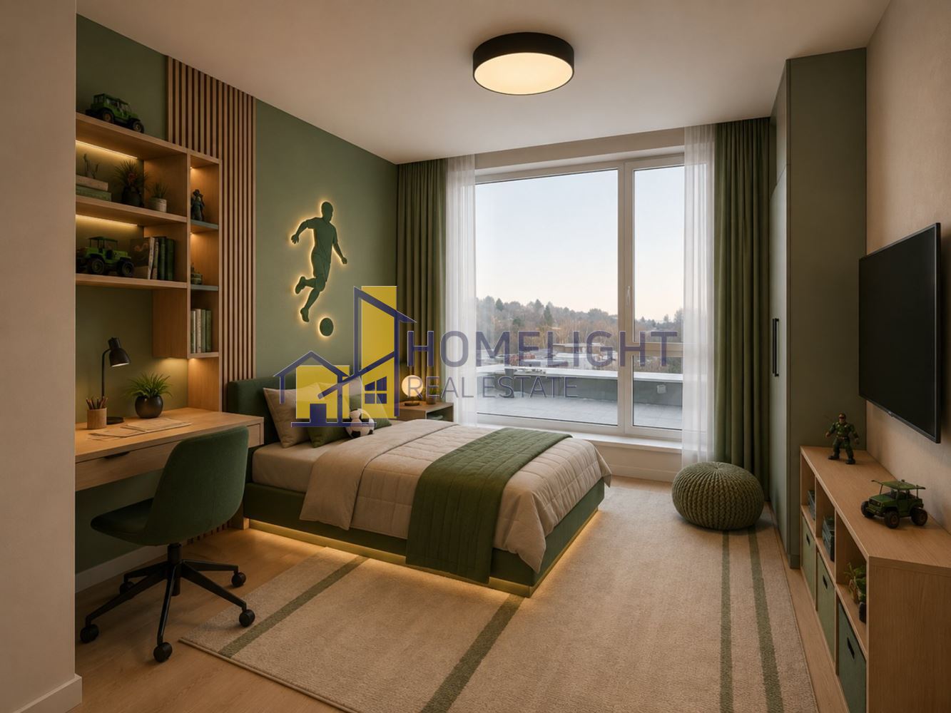 After virtual staging