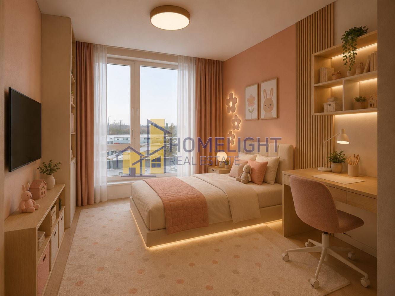 After virtual staging